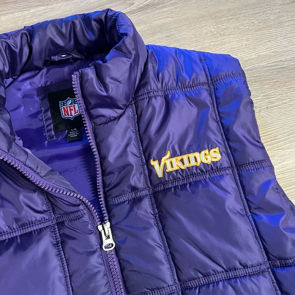 Minnesota Vikings Vest Jacket - Picture 2 of 4